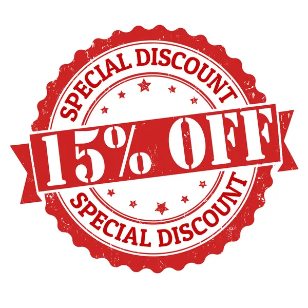 depositphotos 39526853 stock illustration special discount 15 off stamp